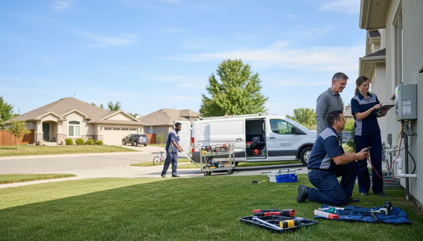 Tankless water heater service in Walkerton, VA